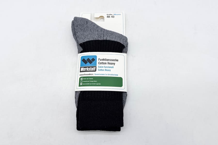 6 Socken Werkstoff, Gr. 40-43